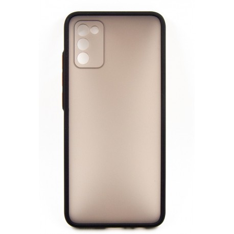 Панель Fine Line Matte для Samsung Galaxy A02s (A025) (black)