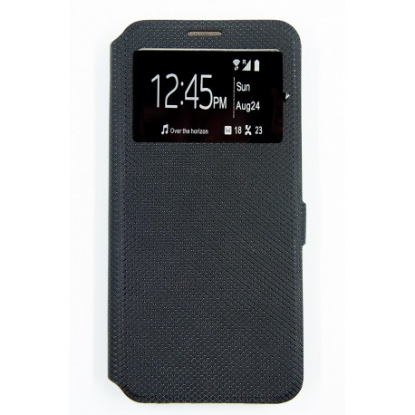 Чехол-Книжка Fine Line для Samsung Galaxy A02s (A025) (black)