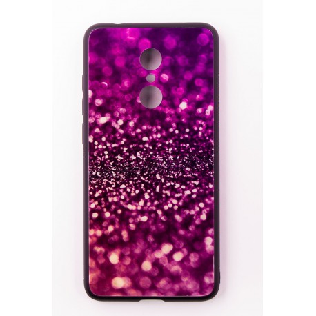 Чехол-панель FINE LINE (Back Cover) "Glam" для Xiaomi Redmi 5, сиреневый калейдоскоп