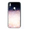 Чехол-панель Dengos (Back Cover) "Glam" для Huawei Y7 2019, бело-черный калейдоскоп