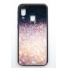 Чехол-панель Dengos (Back Cover) "Glam" для Samsung Galaxy A40, бело-черный калейдоскоп