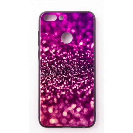 Чехол-панель FINE LINE (Back Cover) "Glam" для Huawei P Smart, сиреневый калейдоскоп