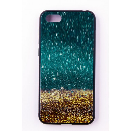 Чехол-панель FINE LINE (Back Cover) "Glam" для Huawei Y5 2018, золотой песок