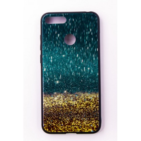 Чехол-панель FINE LINE (Back Cover) "Glam" для Huawei Y6 Prime 2018, золотой песок