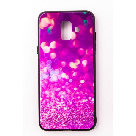 Чохол-панель FINE LINE (Back Cover) "Glam" для Samsung Galaxy A6 2018 (A600), фіолетовий калейдоскоп