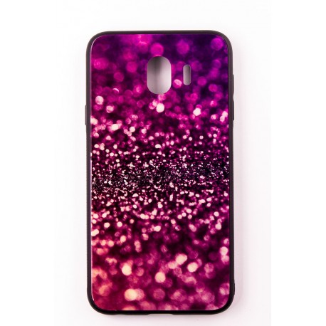 Чохол-панель FINE LINE (Back Cover) "Glam" для Samsung Galaxy J4 2018 (J400), бузковий калейдоскоп