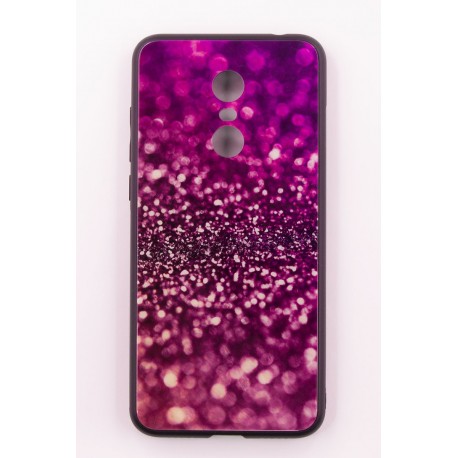 Чехол-панель FINE LINE (Back Cover) "Glam" для Xiaomi Redmi 5 Plus, сиреневый калейдоскоп