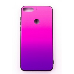 Чехол-панель FINE LINE (Back Cover) "Mirror" для Huawei Y7 Prime 2018, (pink)