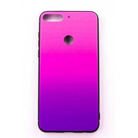 Чехол-панель FINE LINE (Back Cover) "Mirror" для Huawei Y7 Prime 2018, (pink)