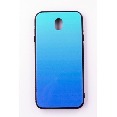 Чехол-панель Dengos (Back Cover) "Mirror" для Samsung Galaxy J7 2017 (J730),(Lighting Blue)
