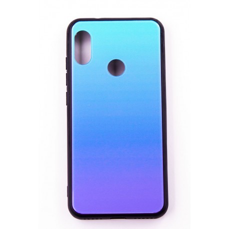 Чехол-панель FINE LINE (Back Cover) "Mirror" для Xiaomi Redmi 6 Pro,(Lighting Blue)