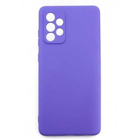 Панель DENGOS Carbon для Samsung Galaxy A72 (purple)