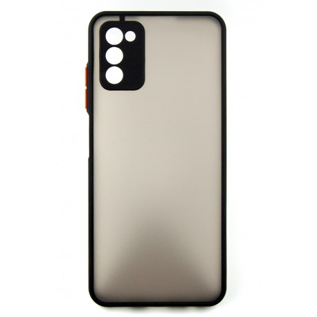 Панель Fine Line Matte для Samsung Galaxy A03s (black)