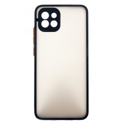 Панель Fine Line Matte для Samsung Galaxy A03 (black)