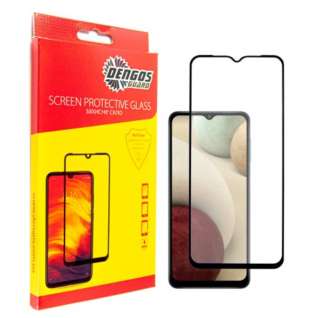 Защитное стекло DENGOS Full Glue для Samsung Galaxy A13 (Black)