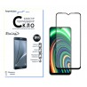 Защитное стекло Fine Line Full Glue для Realme C25y (Black)