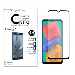 Захисне скло Fine Line Full Glue для Samsung Galaxy M33 5G (Black)