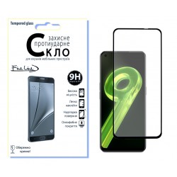 Захисне скло Fine Line Full Glue для Realme 9i (Black)