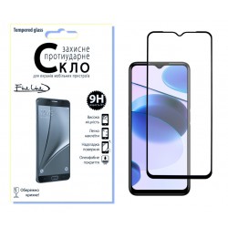 Защитное стекло Fine Line Full Glue для Realme C35 (Black)