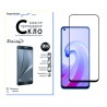 Защитное стекло Fine Line Full Glue для OPPO A76 (Black)