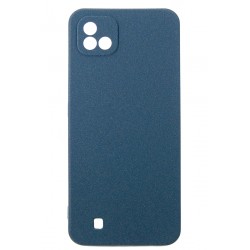 Панель Fine Line Carbon для Realme C11 2021 (blue)