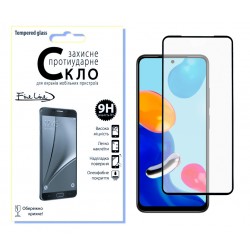 Захисне скло Fine Line Full Glue для Xiaomi Redmi Note 11/11s (Black)