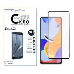 Захисне скло Fine Line Full Glue для Xiaomi Redmi Note 11 Pro 5G (Black)
