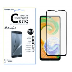 Захисне скло Fine Line Full Glue для Samsung Galaxy A04s (Black)
