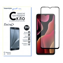 Захисне скло Fine Line Full Glue для Infinix Smart 6 (Black)