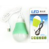 USB LED-лампа, 5V, 5W зелений корпус