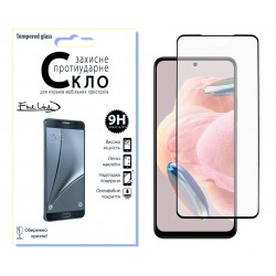 Захисне скло Fine Line Full Glue для Xiaomi Redmi Note 12 (Black)