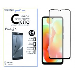 Защитное стекло Fine Line Full Glue для Xiaomi Redmi 12С (Black)