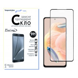 Захисне скло Fine Line Full Glue для Xiaomi Redmi Note 12 Pro (Black)