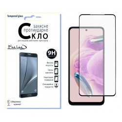 Захисне скло Fine Line Full Glue для Xiaomi Redmi Note 12s (Black)