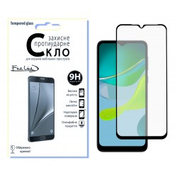 Захисне скло Fine Line Full Glue для Motorola Moto E13/E20 (Black)