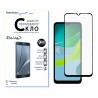 Защитное стекло Fine Line Full Glue для Motorola Moto E13/E20 (Black)
