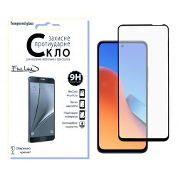 Защитное стекло Fine Line Full Glue для Xiaomi Redmi 12 (Black)