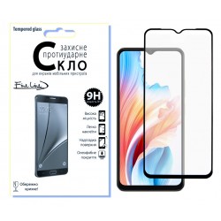 Захисне скло Fine Line Full Glue для Oppo A38 (Black)
