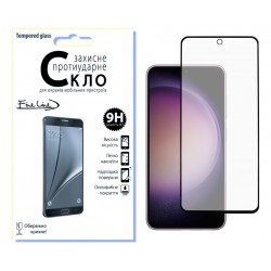 Защитное стекло Fine Line Full Glue для Samsung Galaxy S23 FE (Black)