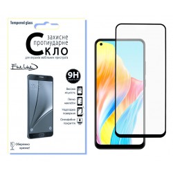 Захисне скло Fine Line Full Glue для Oppo A78 4G (Black)