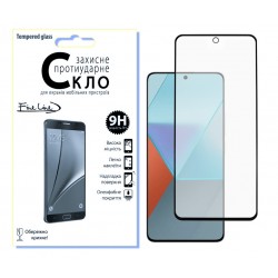 Защитное стекло Fine Line Full Glue для Xiaomi Redmi Note 13 5G (Black)