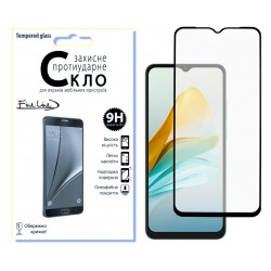 Защитное стекло Fine Line Full Glue для ZTE Blade A53/A53 Pro (Black)