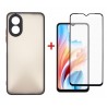 Комплект для OPPO A38 панель + скло DENGOS (Black) (DG-KM-05)