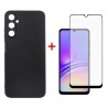 Комплект для Samsung Galaxy A05s (A057) панель + скло DENGOS (Black) (DG-KM-09)