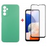 Комплект для Samsung Galaxy A14 5G панель + скло DENGOS (Mint) (DG-KM-14)