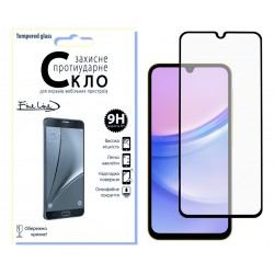 Защитное стекло Fine Line Full Glue для Samsung Galaxy A15 (Black)
