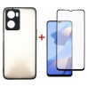 Комплект для OPPO A57s панель + скло DENGOS (Black) (DG-KM-35)