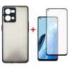 Комплект для OPPO Reno 7 4g панель + скло DENGOS (Black) (DG-KM-32)
