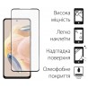 Комплект для Xiaomi Redmi Note 12 Pro 4g панель + скло DENGOS (Black) (DG-KM-29)