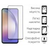 Комплект для Samsung Galaxy A54 панель + скло DENGOS (Black) (DG-KM-26)